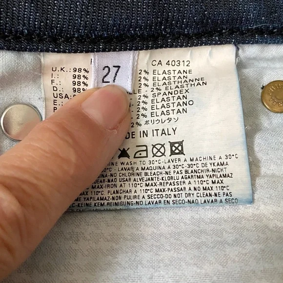 Diesel Women’s Boot Cut Jeans in Dark Indigo - Picture 10 of 13